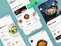 美食外卖app ui .xd素材下载 - 豆皮儿