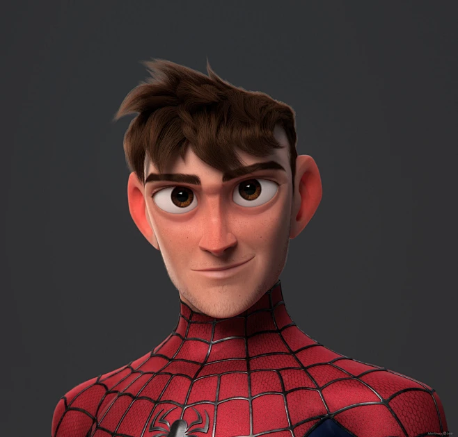 SPIDER-MAN Stylized-花瓣网