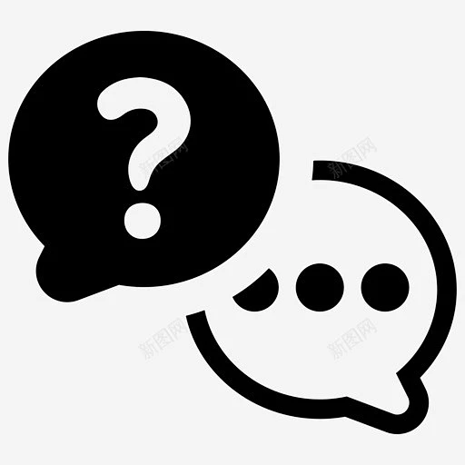 回答常见问题问题图标 免费下载 页面网页 平面电商 创意素材-花瓣网
