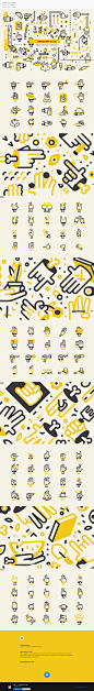 Basicons: Hands on Behance