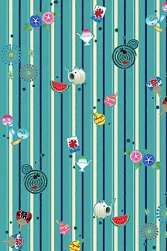 和风手机壁纸(=ﾟωﾟ)ﾉ樱纹样，朝颜花，牡丹狮子，夏萤火，源氏香，夏小物，荷花 ​