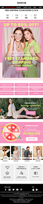 SHEIN 促销edm(UP TO 80% OFF)