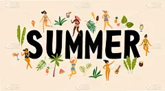 舞蹈,传单,女人,艺术品,植物,水果,夏天,女孩,复古