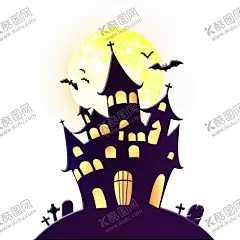 城堡墓地 【酷图网】城堡墓地,万圣节素材,万圣节,城堡,古堡,栅栏,围栏,墓地,坟墓,墓碑,蝙蝠,枯树,搞怪,鬼节,恐怖,邪恶,艺术字,字体,剪影,节日,卡片,插画,背景,海报,画册,万圣节元素,万圣节促销,万圣节海报
