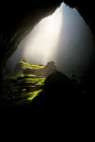 洞穴, 洞室, 黑暗, 夏时制, 景观, 苔, 自然, 岩, 石洞, 太阳雷