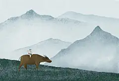 一组与农耕畜牧有关的插画_菲非Fiona__插画师作品_涂鸦王国gracg.com