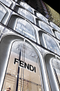 GINZA SIX FENDI FACADE | WORKS - CURIOSITY - キュリオシティ -