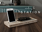 Minimalistic ‘Desk Station’ Lessens Clutter At Your Desk - DesignTAXI.com