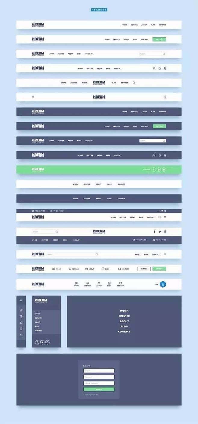 史上最全面的Web导航栏设计、底栏设计、表单设计模式深入梳理 : Tips 本文图片较多哦 我们在做网页设计时，要对网页中的各个要素要非常了解 ...