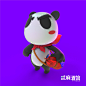 ERMAPUB panda IP吉祥物 文创设计 创意熊猫 3D熊猫 吉祥物设计 潮流 酷 成都酒馆 酒吧 嗨 有趣 ！ 联系569928784@qq.com