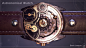 Astronomical Watch, Beth Lawton : Astronomical watch! Made this to practice modelling and texturing, pretty happy with the result! Based on a concept I designed a few weeks ago.
All modelling, texturing and rendering done by me.