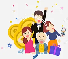 可爱卡通人物矢量图 设计图片 免费下载 页面网页 平面电商 创意素材