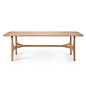 The Nexus Dining Table by Ethnicraft features a subtle transition between elements, making for an organically modern table. Constructed from solid oak, Nexus brings warmth to any dining room.  ***QUICKSHIP***  The Nexus Dining Table is available as a Quic