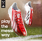 Pro-Direct Soccer - adidas F50 adiZero Football Boots. Messi, Running White, Red