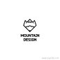 Mountain山的Logo设计_logo设计欣赏_标志设计欣赏_在线logo_logo素材_logo社@北坤人素材
