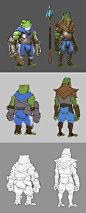 Frogs VS Bugs, Pior Oberson : A fun UGC project consisting of designing custom Creeps (NPC units) for Dota2. Done in collaboration with the always awesome Brent LaDue ! https://www.artstation.com/bounch

This consists of 8 characters (2 factions * 2 roles