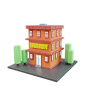 Library 3D Icon