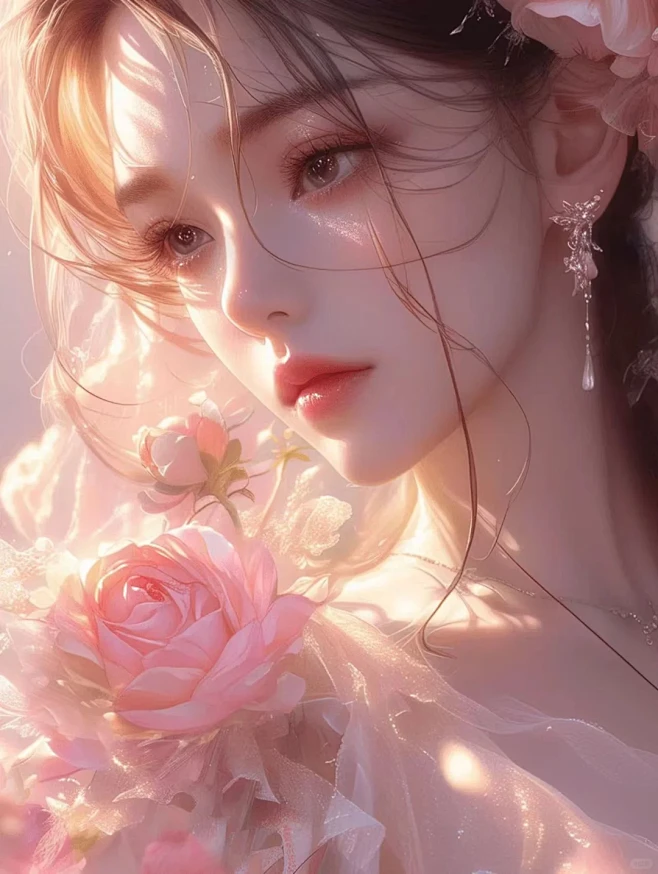 纯情女神写真-花瓣网
