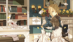 Vikezw采集到Violet evergarden