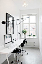 37 Stylish, Super Minimalist Home Office Designs | DigsDigs