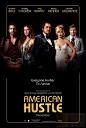 2013美国《American Hustle / 美国骗局》#电影海报#