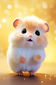 仓鼠三维动物形象
