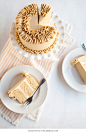 Pear Almond Cake with Maple Spice Frosting | Tessa Huff for TheCakeBlog.com