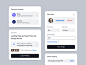 Client Management Components by Vishnu Prasad on Dribbble