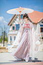 宫廷里的汉服少女 - 摄影师梦涵 - 图虫