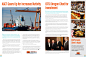 ICTSI Newsletter : Newsletter design proposals for ICTSI