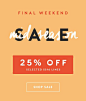 email and font design
