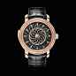 TORIC KALEIDOSCOPE PARMIGIANI FLEURIER : Toric Kaleidoscope prestige, mouvement à remontage manuel, minute repeater movement, sounding the hours, quarter hours and minutes. Case in rose goldDial hand engraved guilloché, featuring kaleidoscope animation: r