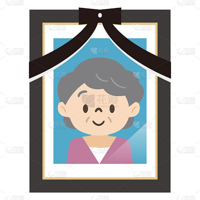 祖母去世照片的插图