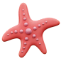 Star Fish 3D Icon
