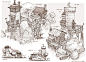 @Feng on DrawCrowd : Egyptian Ruins in the snow