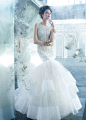 Lazaro Bridal Gowns, Wedding Dresses Style LZ3301 by JLM Couture, Inc.