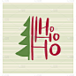 Christmas greeting card. Printable quote template.
