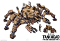 Heikegani Crab Tankhead Type-B, Emerson Tung : A "bunker-buster" version of the Heikegani Crab that is also used for mid-range encounters

For my project: Tankhead