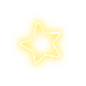 多边形五角星霓虹灯