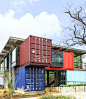 The Container Bar in Austin Texas, designed by North Arrow Studio and Hendley | Knowles Design Studio: