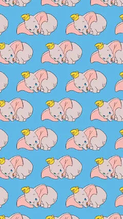 iPhone 壁纸 迪士尼 小飞象 - 高清图片，堆糖，美图壁纸兴趣社区