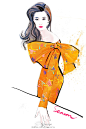 #jjseason插画# #season时尚插画# ----- Happy birthday to @刘亦菲  小仙女#刘亦菲825生日快乐# O仙气唯美刘亦菲