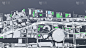 3D未来城市建筑