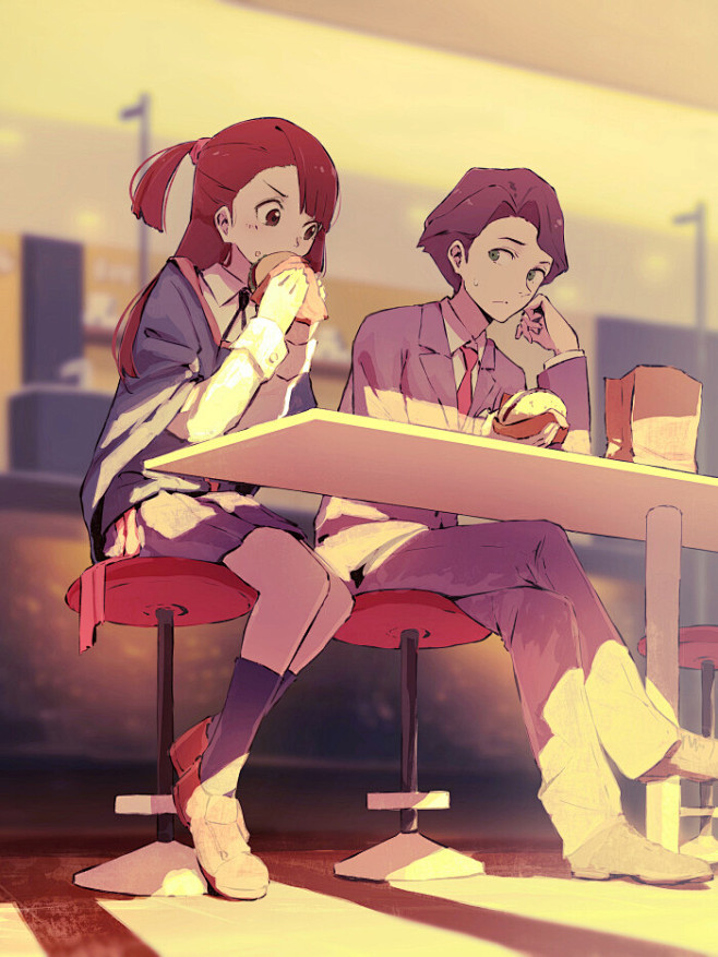 小魔女学园餐厅场景