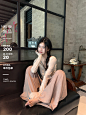 SUNNYDAND自制 "春日禅意"全羊毛双层肌理上衣/自然系阔腿裤-淘宝网