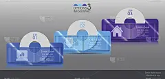 矢量插图信息图形集。