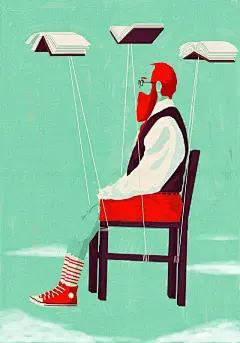 “别的都能将就，梦想不能。”——《在人群中消失的日子》

图片作者：Fabio Consoli  #优设每日一签# ​​​​