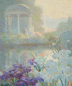 美国画家：阿博特·富勒·格拉夫（Abbott Fuller Graves，1859~1936） ​​​