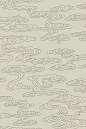 其中包括图片：China Clouds: Seamless Pattern 09