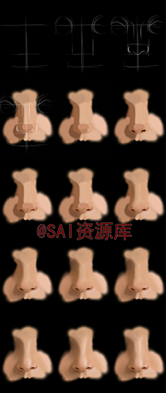 嘻优基采集到关于鼻子
